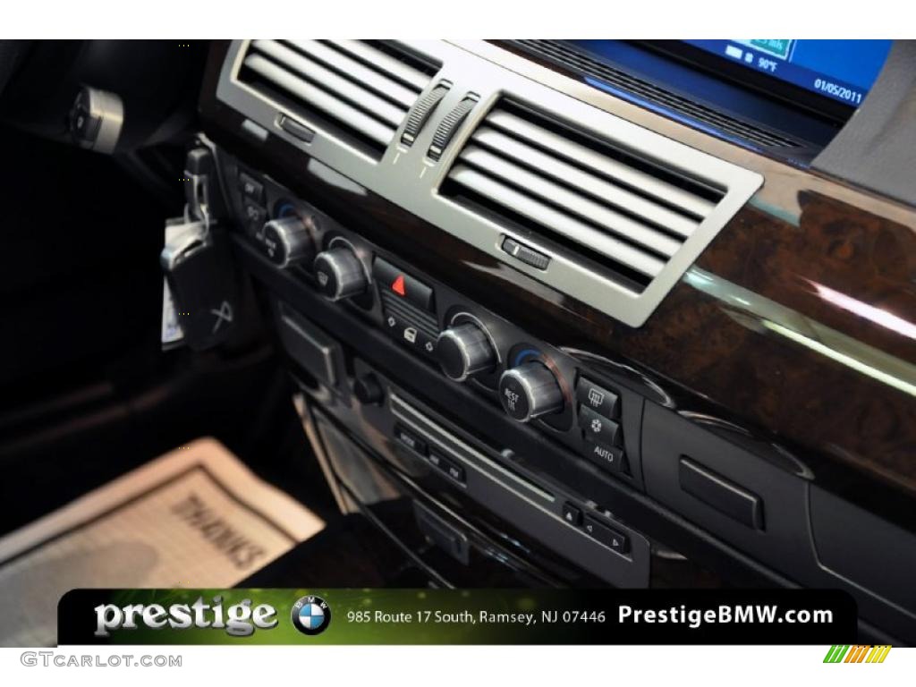 2008 7 Series 750i Sedan - Titanium Grey Metallic / Black photo #16