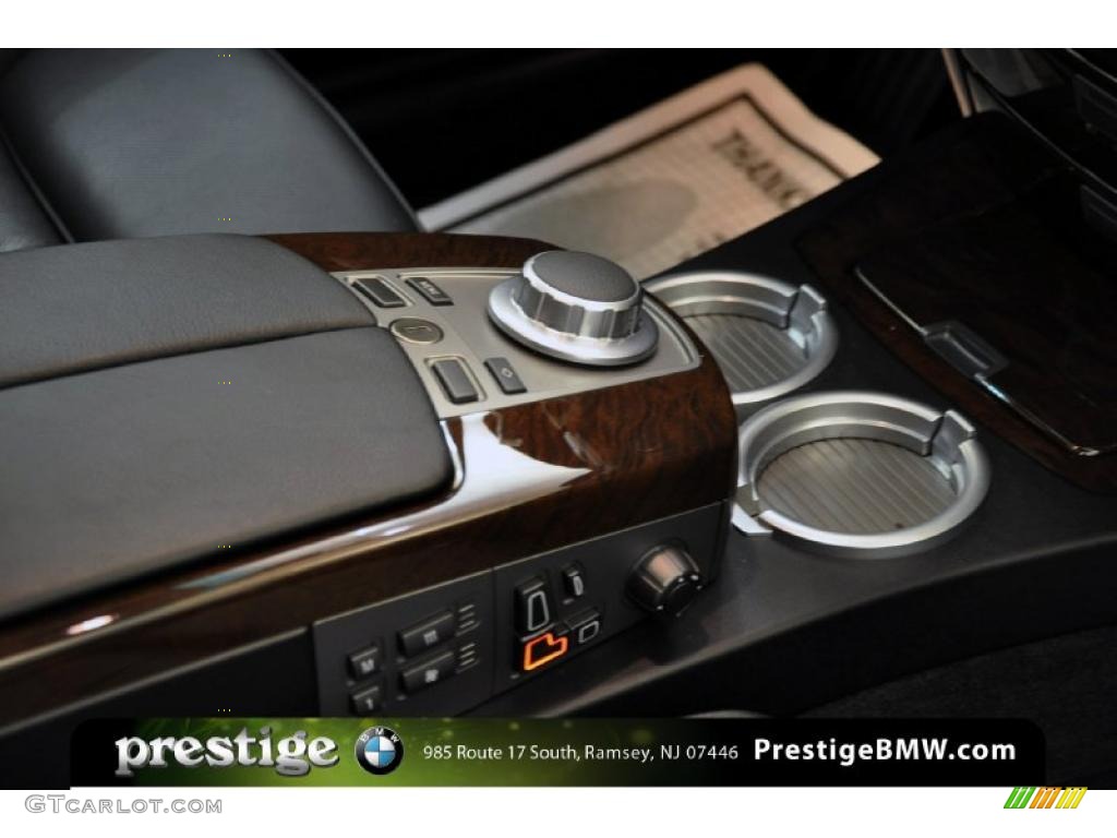 2008 7 Series 750i Sedan - Titanium Grey Metallic / Black photo #17