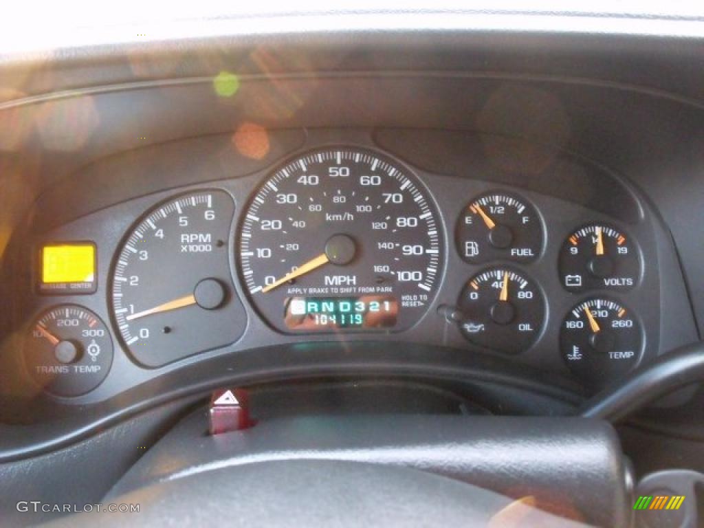 2001 Chevrolet Suburban 2500 LT 4x4 Gauges Photo #42543081