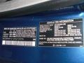  2002 C 230 Kompressor Coupe Orion Blue Metallic Color Code 345