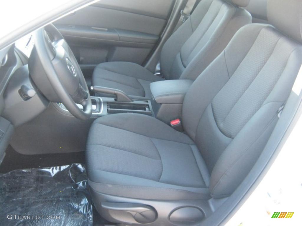 Black Interior 2011 Mazda MAZDA6 i Sport Sedan Photo #42545773