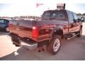 2009 Royal Red Metallic Ford F250 Super Duty Lariat Crew Cab 4x4  photo #7