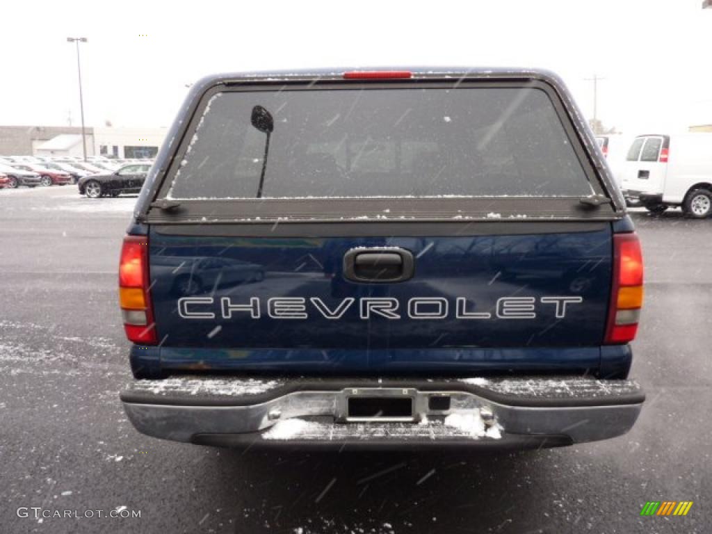 2000 Silverado 1500 LS Regular Cab 4x4 - Indigo Blue Metallic / Graphite photo #5