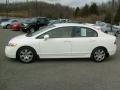 Taffeta White - Civic LX Sedan Photo No. 4