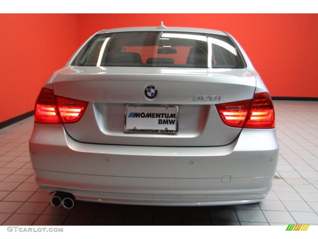 2011 3 Series 328i Sedan - Titanium Silver Metallic / Black photo #16