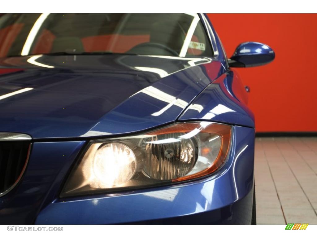 2008 3 Series 328i Sedan - Montego Blue Metallic / Beige photo #18