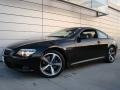 2008 Black Sapphire Metallic BMW 6 Series 650i Coupe  photo #1