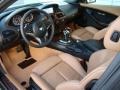 2008 BMW 6 Series Saddle Brown Interior Prime Interior Photo