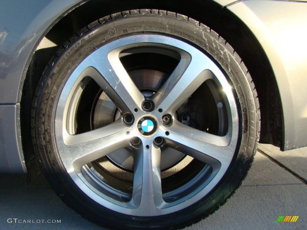 2008 6 Series 650i Convertible - Stratus Grey Metallic / Black photo #7