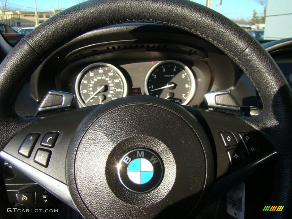 2008 6 Series 650i Convertible - Stratus Grey Metallic / Black photo #12