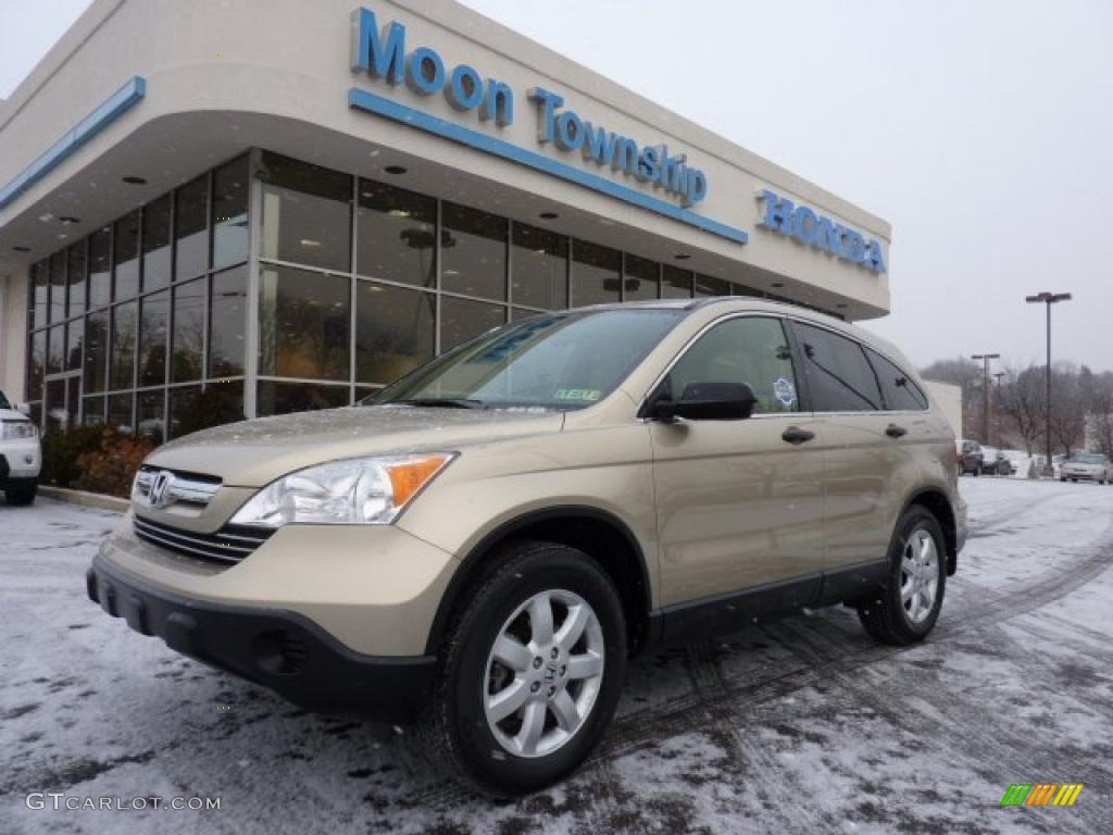 2008 CR-V EX 4WD - Borrego Beige Metallic / Ivory photo #1