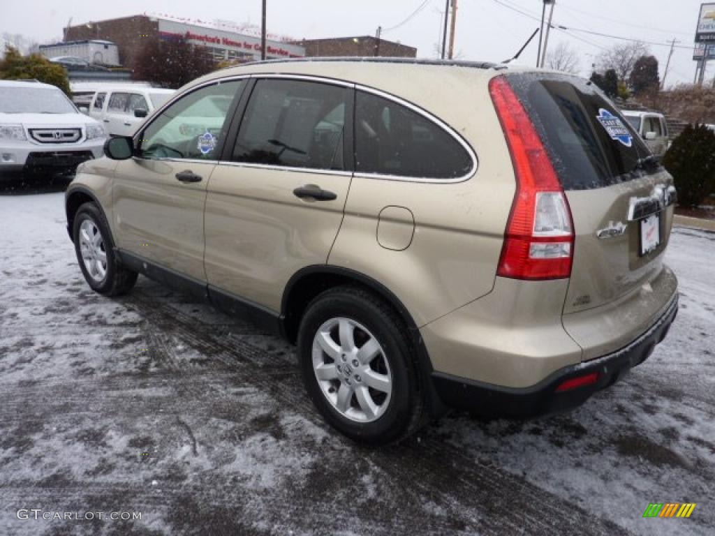 2008 CR-V EX 4WD - Borrego Beige Metallic / Ivory photo #2