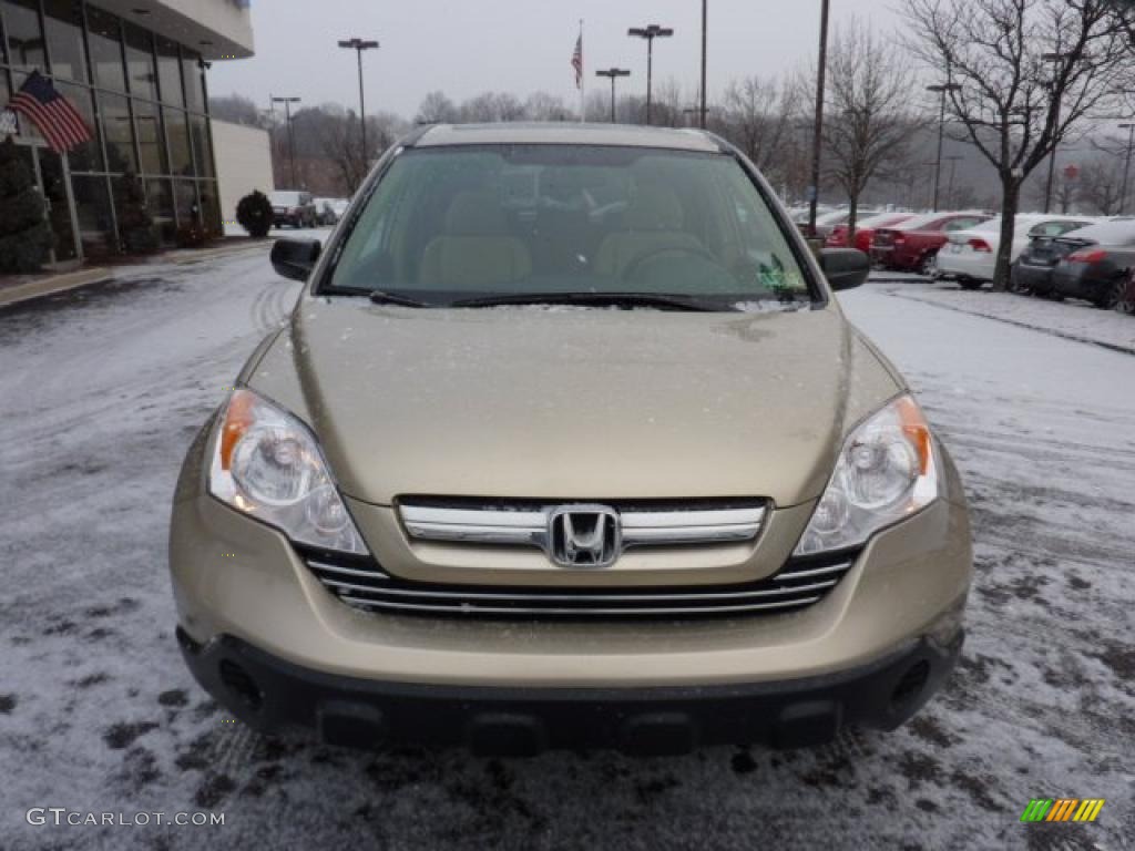 2008 CR-V EX 4WD - Borrego Beige Metallic / Ivory photo #6