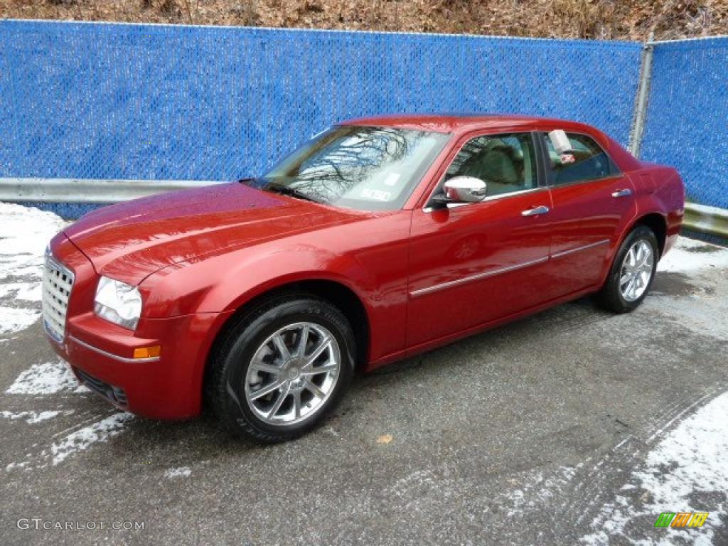 Inferno Red Crystal Pearlcoat 2007 Chrysler 300 Touring AWD Exterior Photo #42555927