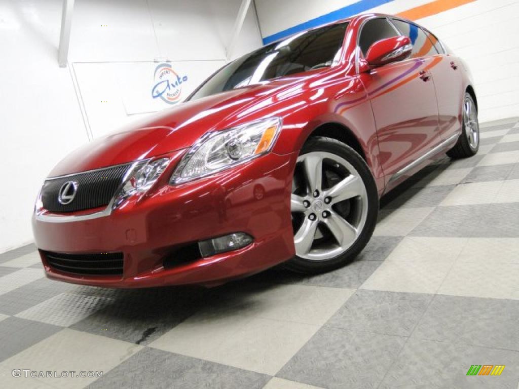 2008 GS 350 - Matador Red Mica / Cashmere photo #1