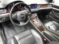 2008 Audi S8 Black Interior Prime Interior Photo