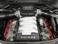 2008 Audi S8 5.2 Liter FSI DOHC 40-Valve VVT V10 Engine Photo