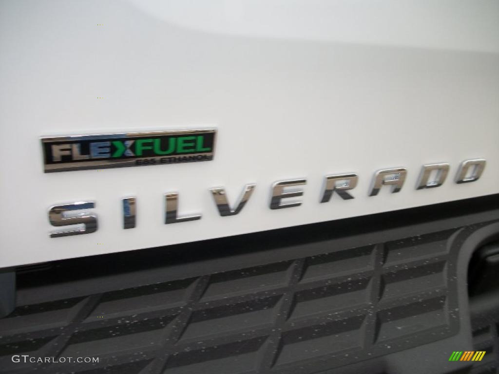 2011 Silverado 1500 LS Regular Cab 4x4 - Summit White / Dark Titanium photo #13