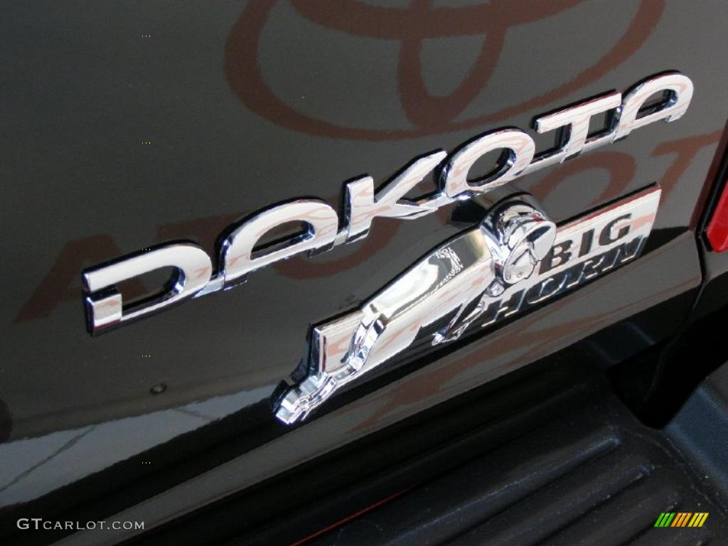 2010 Dodge Dakota Big Horn Crew Cab 4x4 Marks and Logos Photo #42559645