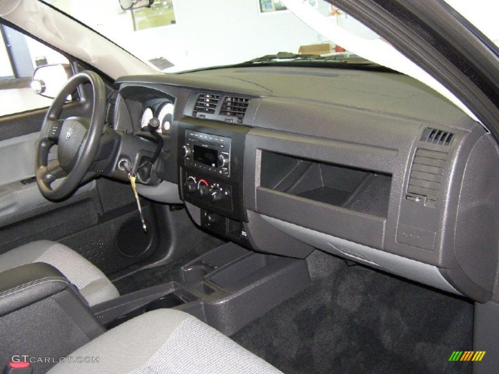 Dark Slate Gray/Medium Slate Gray Interior 2010 Dodge Dakota Big Horn Crew Cab 4x4 Photo #42559741