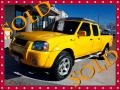 Solar Yellow 2002 Nissan Frontier SC Crew Cab 4x4