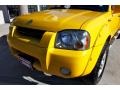 2002 Solar Yellow Nissan Frontier SC Crew Cab 4x4  photo #15