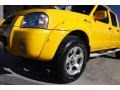 2002 Solar Yellow Nissan Frontier SC Crew Cab 4x4  photo #20