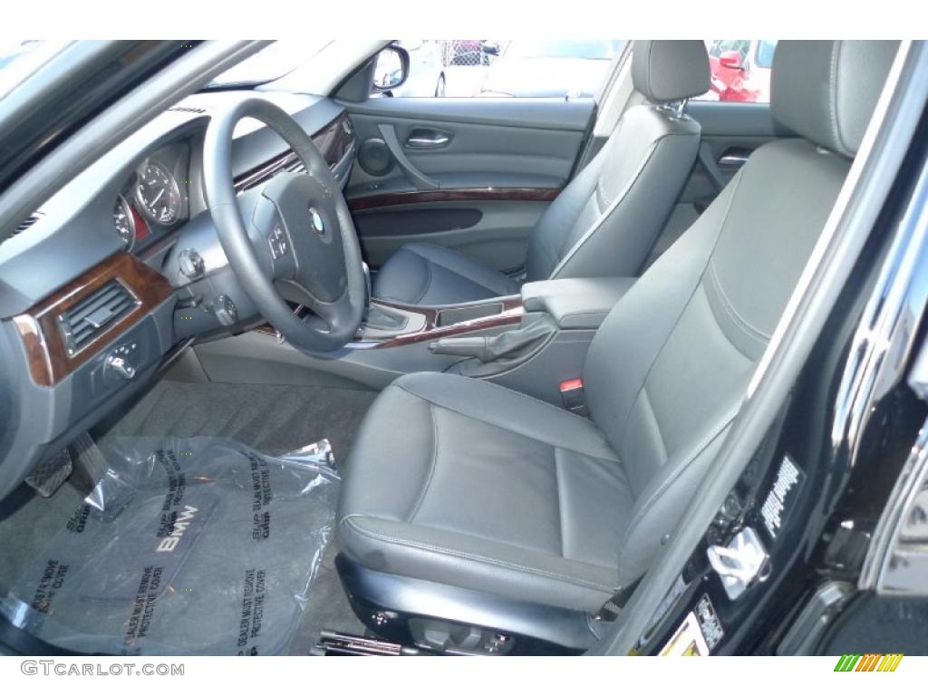 Black Interior 2011 BMW 3 Series 328i xDrive Sedan Photo #42560869
