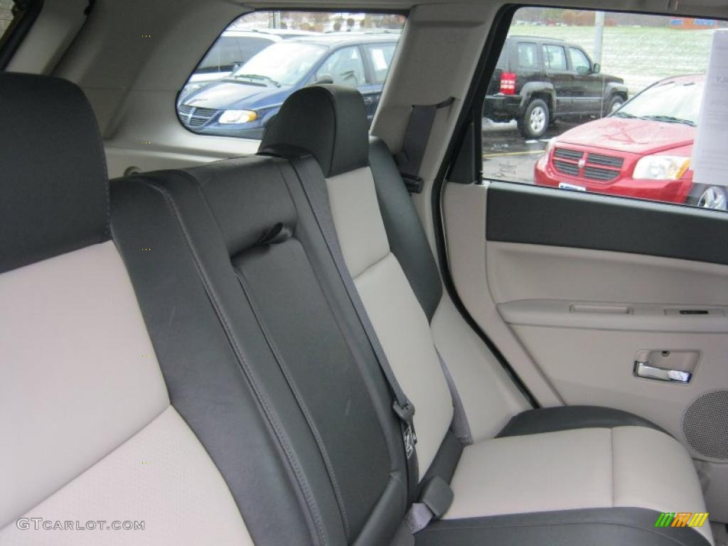Dark Slate Gray/Light Graystone Interior 2008 Jeep Grand Cherokee Limited 4x4 Photo #42561641
