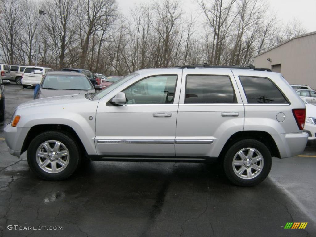 Bright Silver Metallic 2008 Jeep Grand Cherokee Limited 4x4 Exterior Photo #42561717
