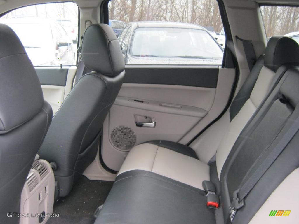 Dark Slate Gray/Light Graystone Interior 2008 Jeep Grand Cherokee Limited 4x4 Photo #42561909