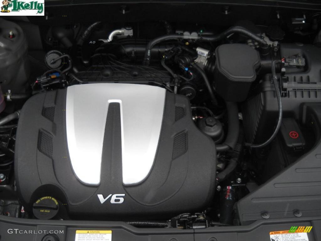 2011 Sorento EX V6 AWD - Titanium Silver / Black photo #14