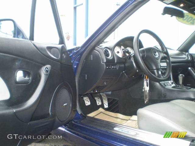 2003 MX-5 Miata Special Edition Roadster - Strato Blue Mica / Gray photo #14