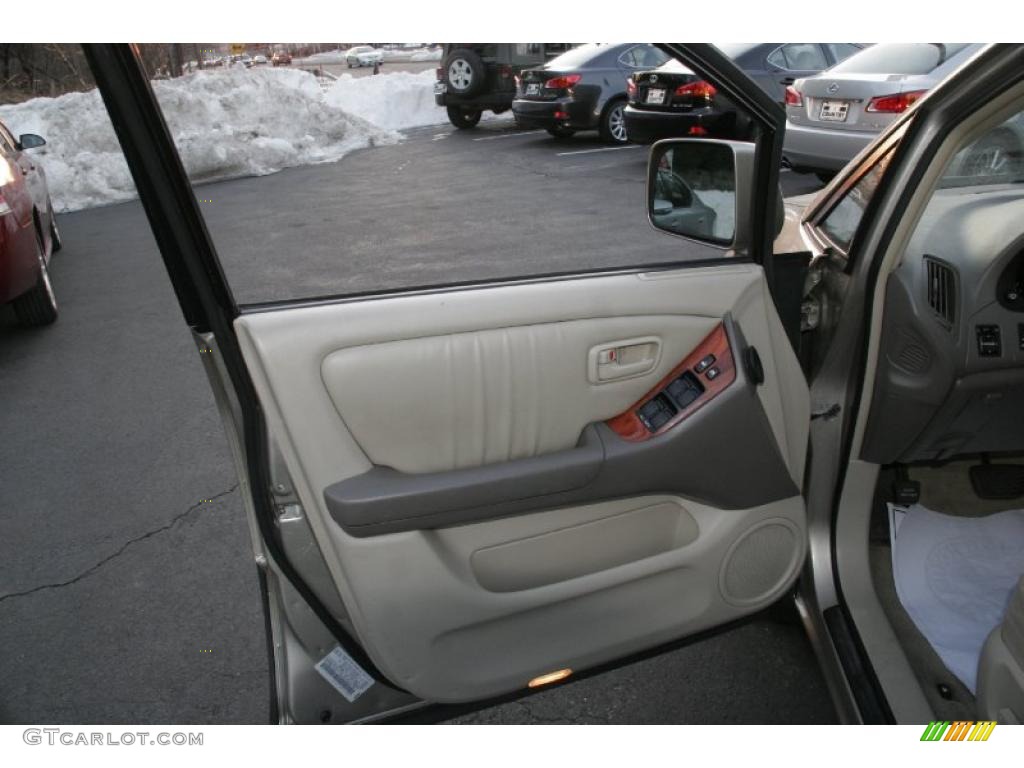 1999 RX 300 AWD - Burnished Gold Metallic / Ivory photo #13