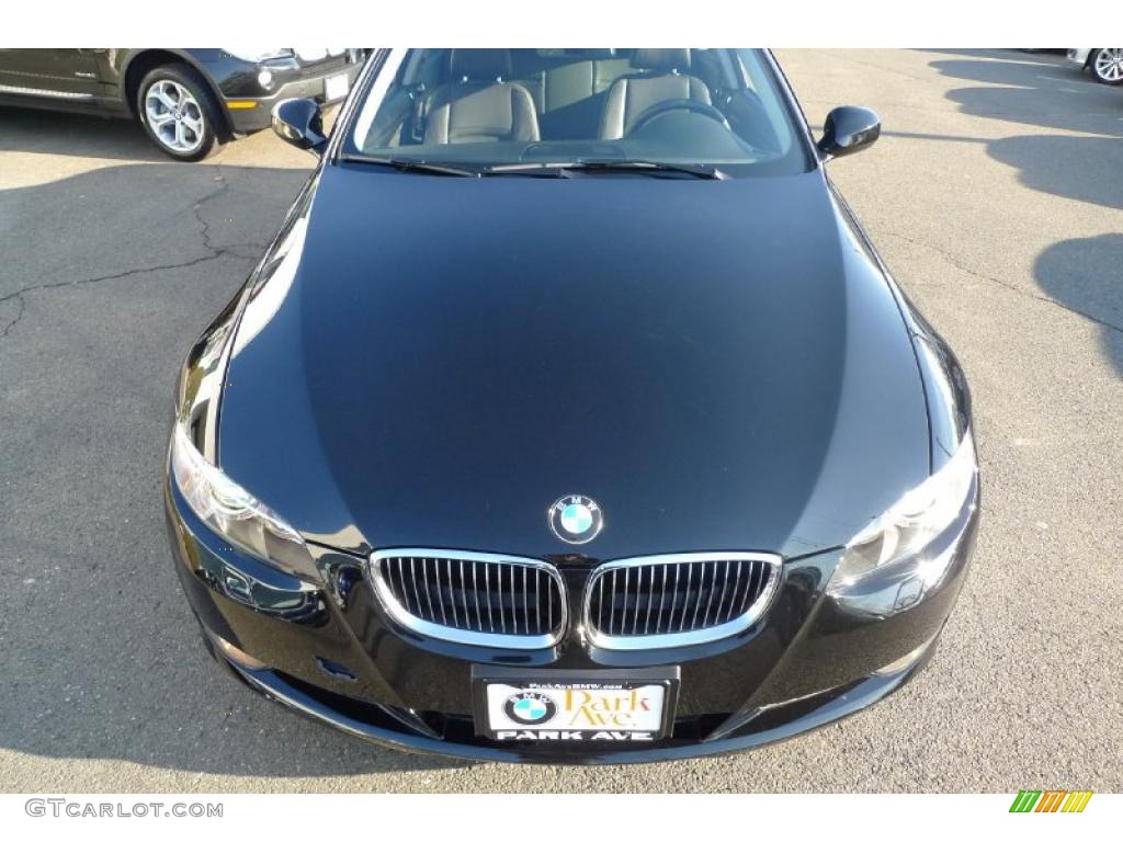 2010 3 Series 328i xDrive Coupe - Jet Black / Black photo #13