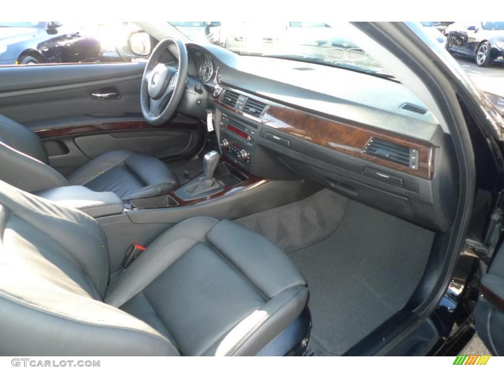 2010 BMW 3 Series 328i xDrive Coupe Black Dashboard Photo #42567327