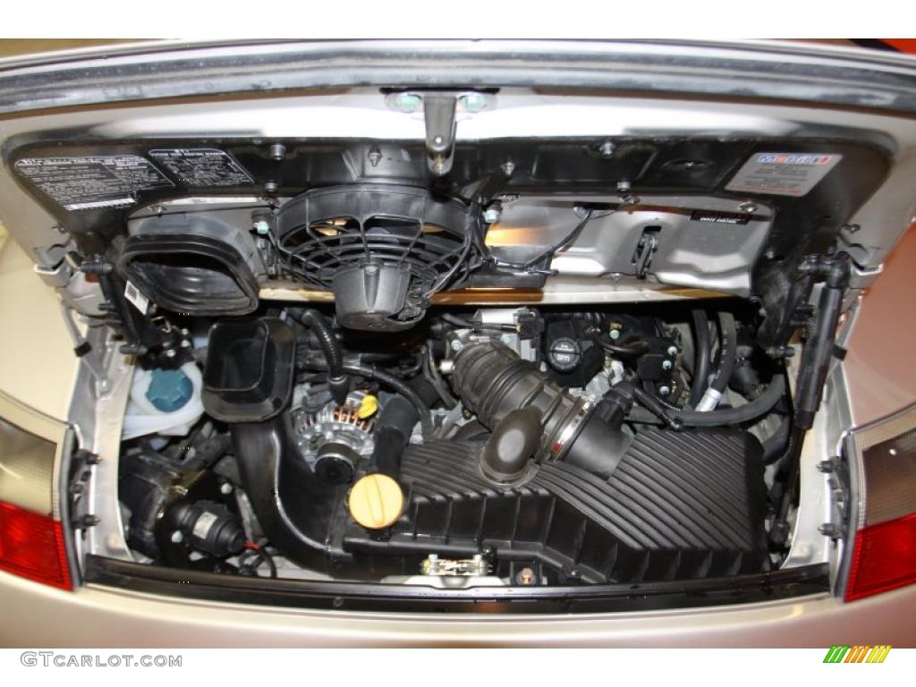 2000 Porsche 911 Carrera Coupe 3.4 Liter DOHC 24V VarioCam Flat 6 Cylinder Engine Photo #42568221