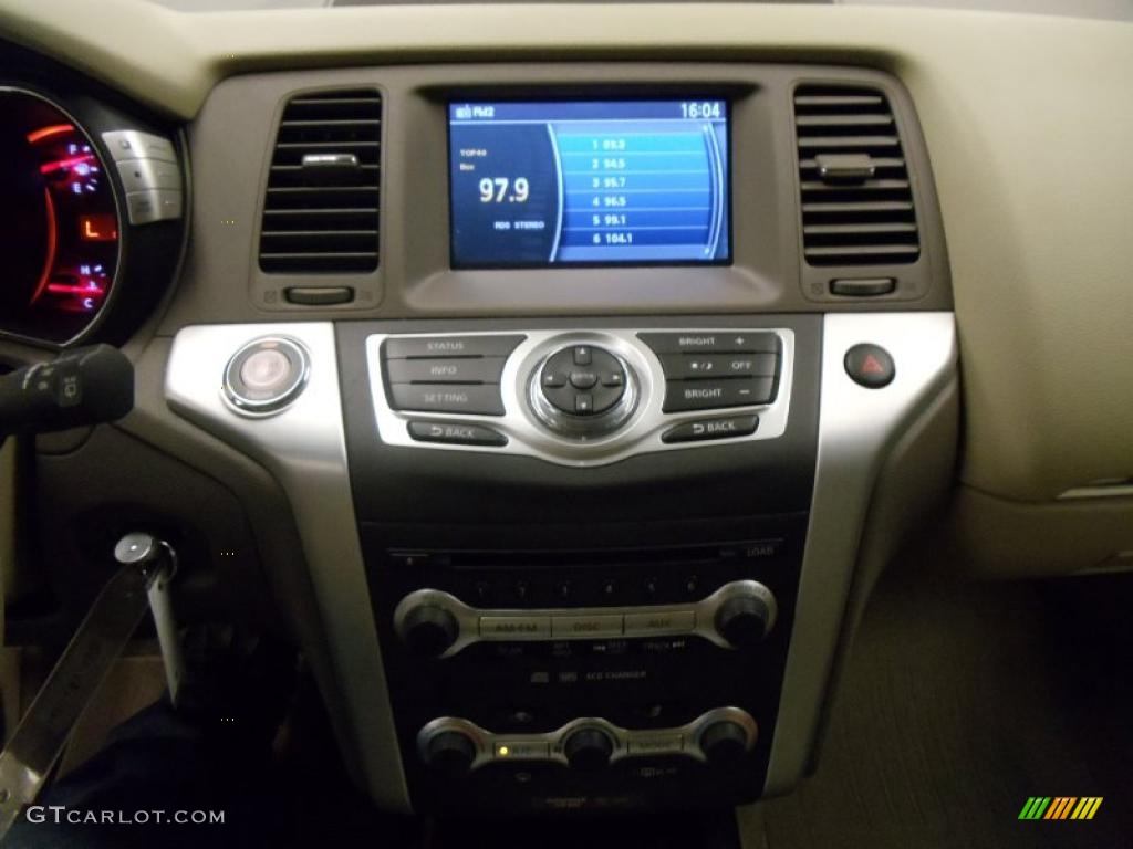 2009 Murano SL - Tinted Bronze Metallic / Beige photo #19