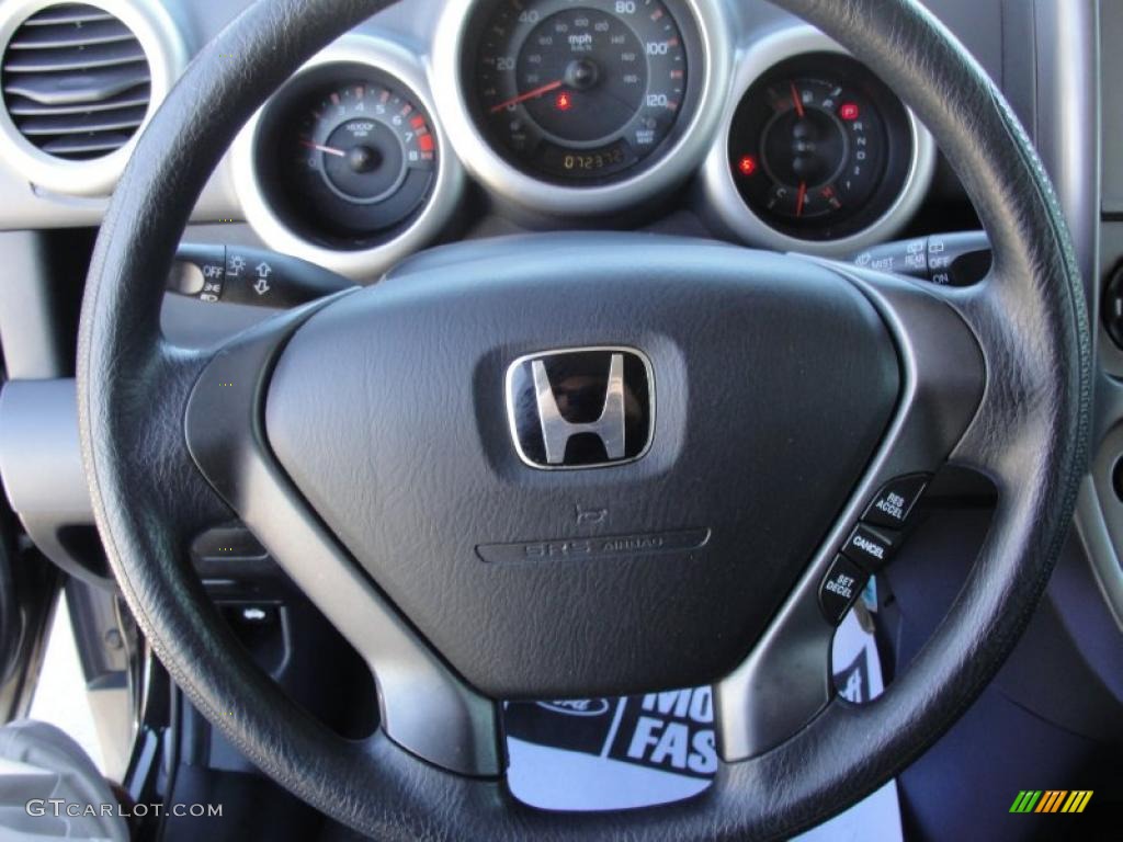 2005 Honda Element LX Black/Gray Steering Wheel Photo #42574038