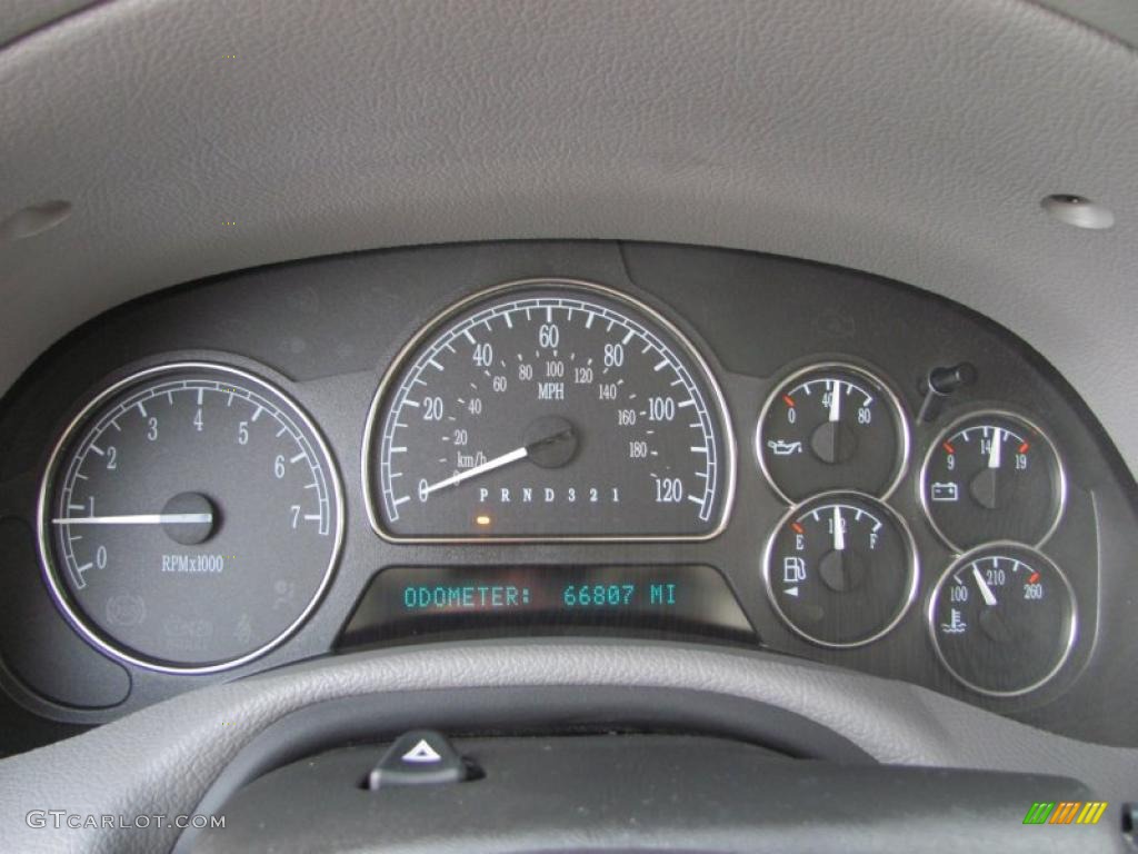 2007 Buick Rainier CXL AWD Gauges Photo #42574830