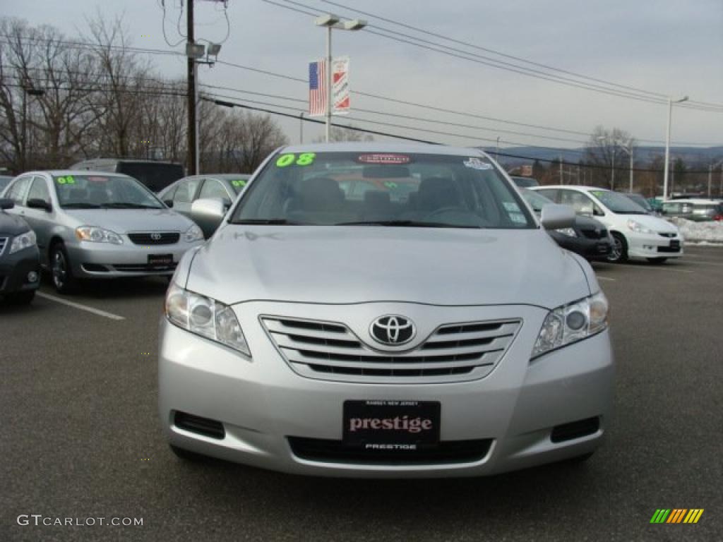 2008 Camry LE V6 - Classic Silver Metallic / Ash photo #2