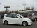 2007 Taffeta White Honda Fit Sport  photo #1