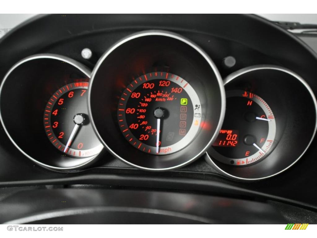 2009 Mazda MAZDA3 s Sport Sedan Gauges Photo #42579554