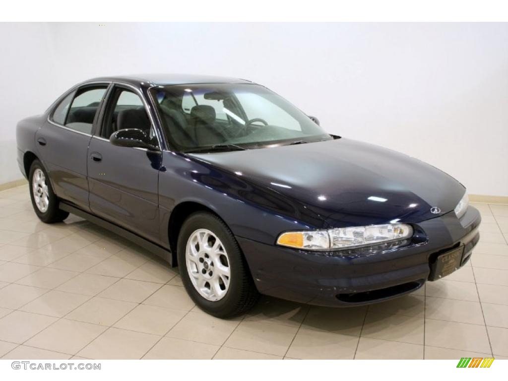 2001 Intrigue GX - Midnight Blue / Dark Gray photo #1