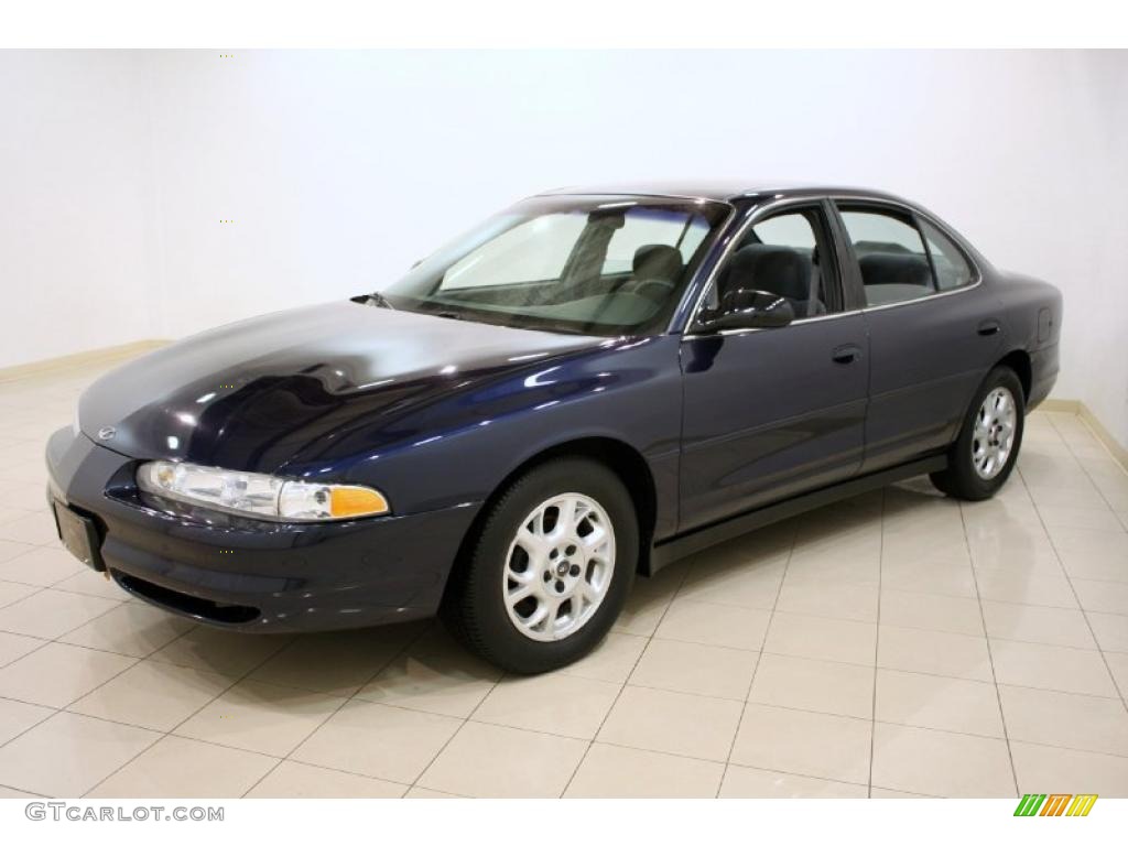 2001 Intrigue GX - Midnight Blue / Dark Gray photo #3