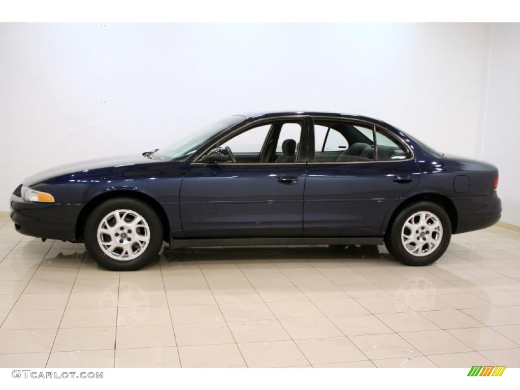 2001 Intrigue GX - Midnight Blue / Dark Gray photo #4