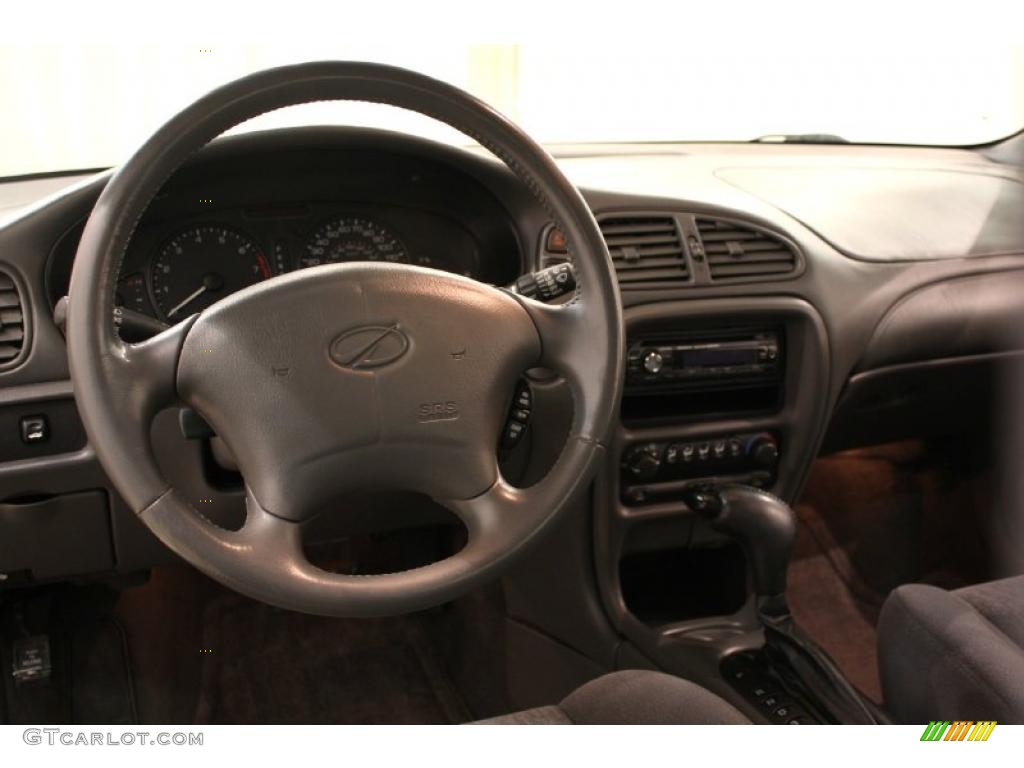 2001 Intrigue GX - Midnight Blue / Dark Gray photo #7