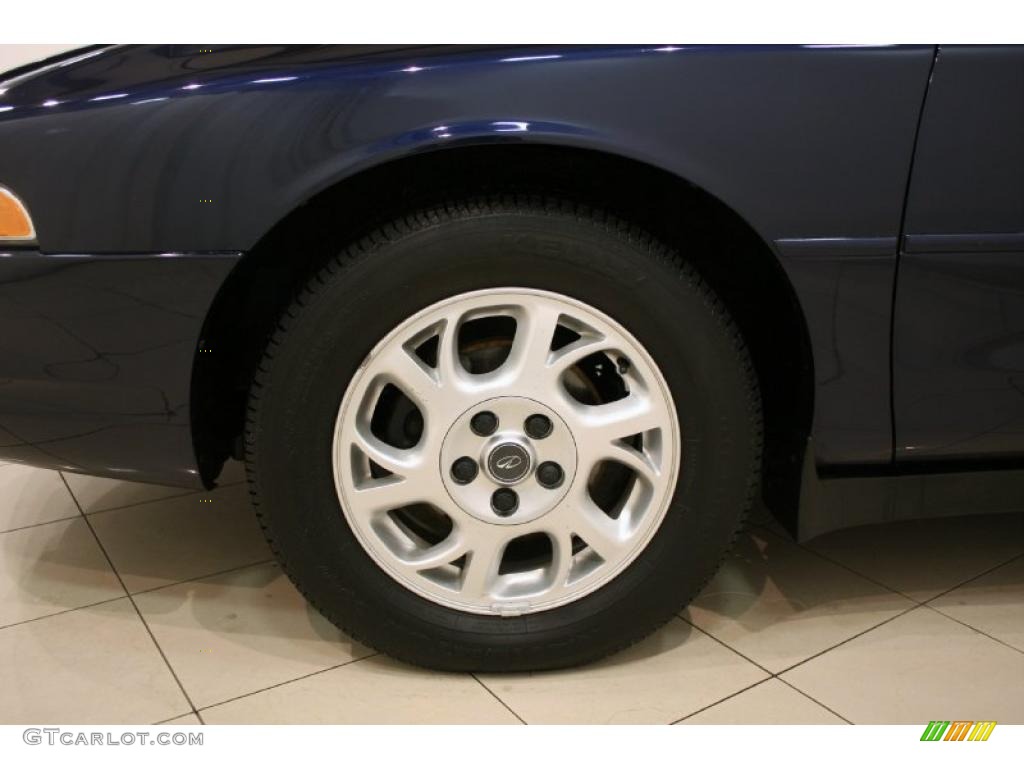 2001 Intrigue GX - Midnight Blue / Dark Gray photo #17