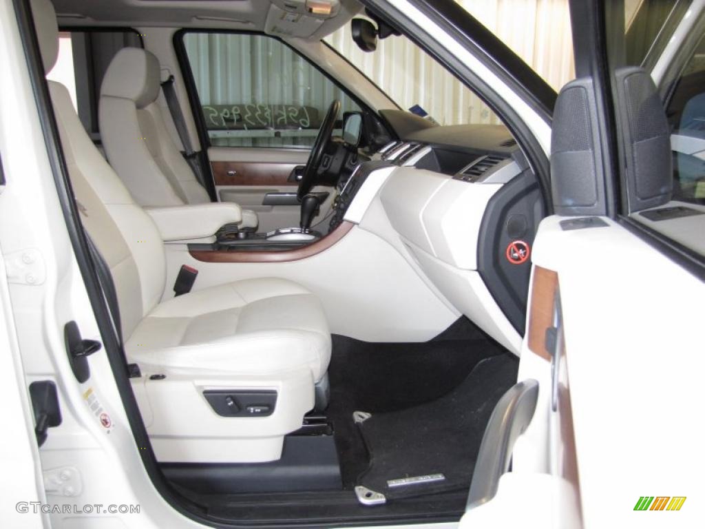 Ivory Interior 2006 Land Rover Range Rover Sport Supercharged Photo #42580360