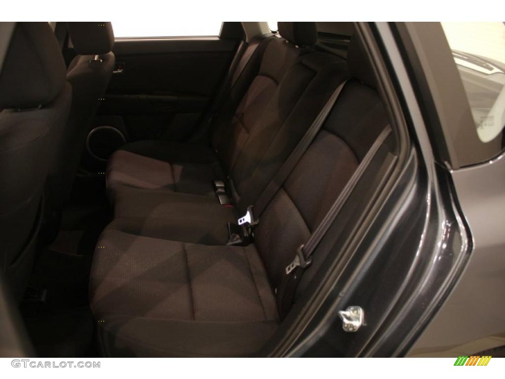 2009 MAZDA3 s Touring Hatchback - Metropolitan Gray Mica / Black photo #14